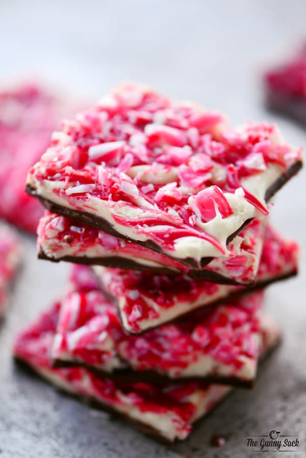 Peppermint Candy Cane Bark pieces