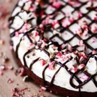 Chocolate Peppermint Brownie Cheesecake Recipe