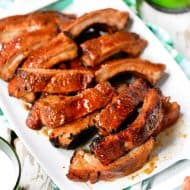 Grilled Barbecue Ribs