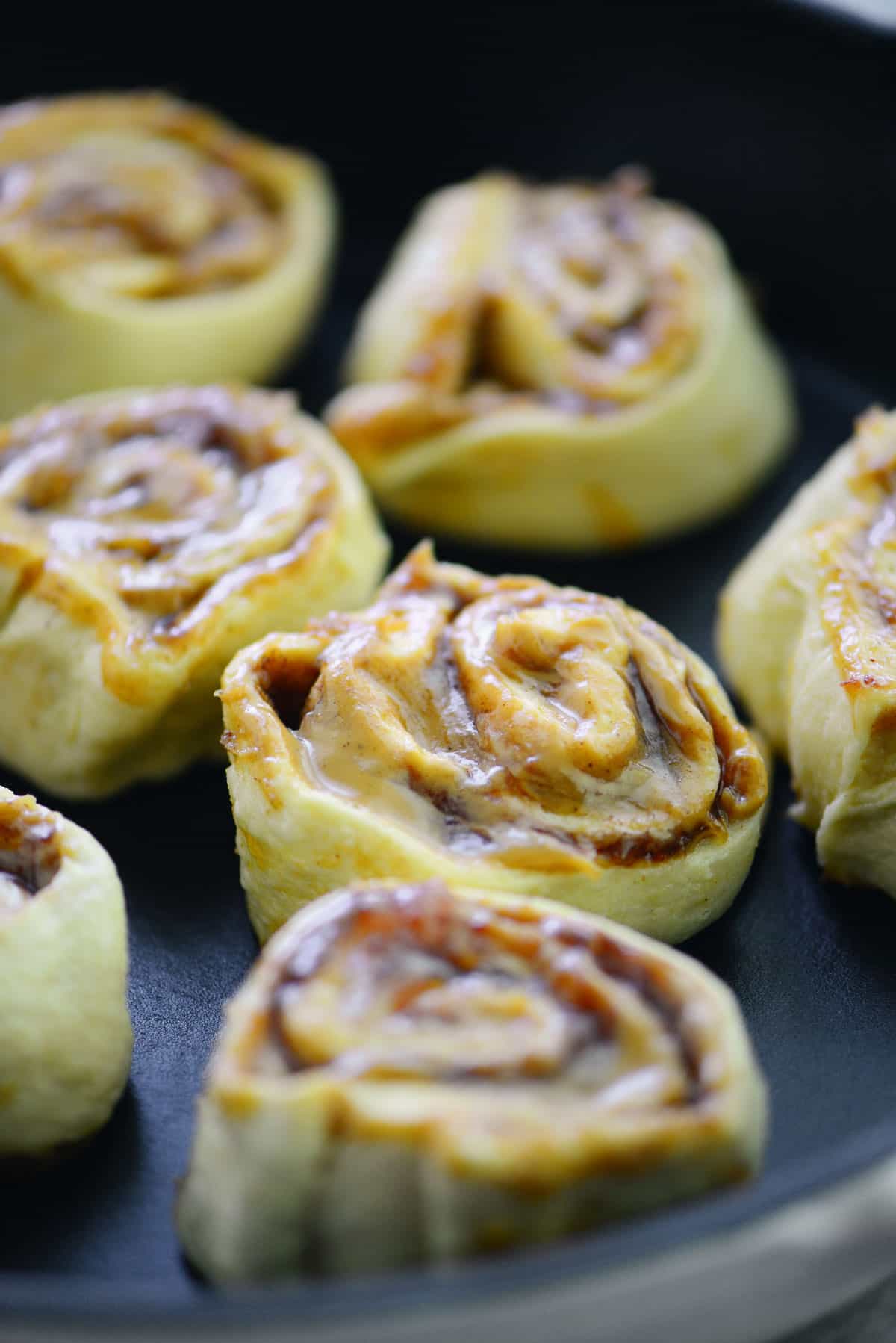 Peanut Butter and Jelly Crescent Roll Cinnamon Rolls