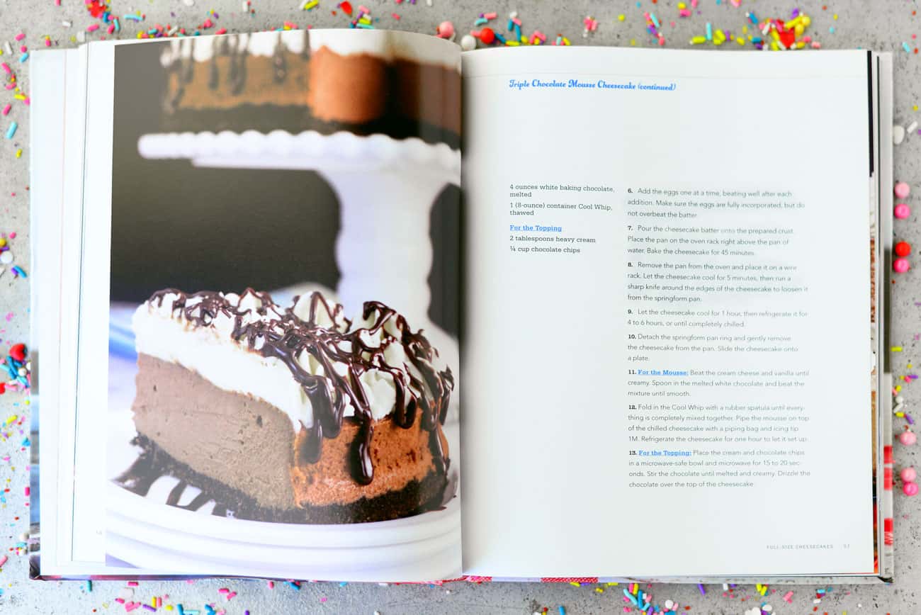 Cheesecake Love Cookbook Recipe