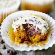 Pumpkin Cream Cheese Muffins With Chocolate Chips