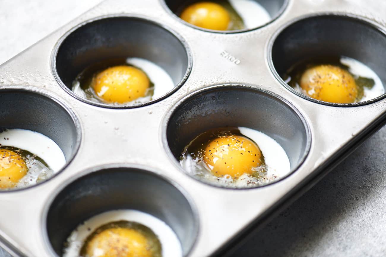 Eggs In Muffin Tin