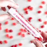 Bean Thinking About You Test Tube Valentine