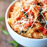 Instant Pot Tomato Basil Spaghetti Squash