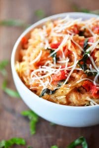 Instant Pot Tomato Basil Spaghetti Squash Recipe