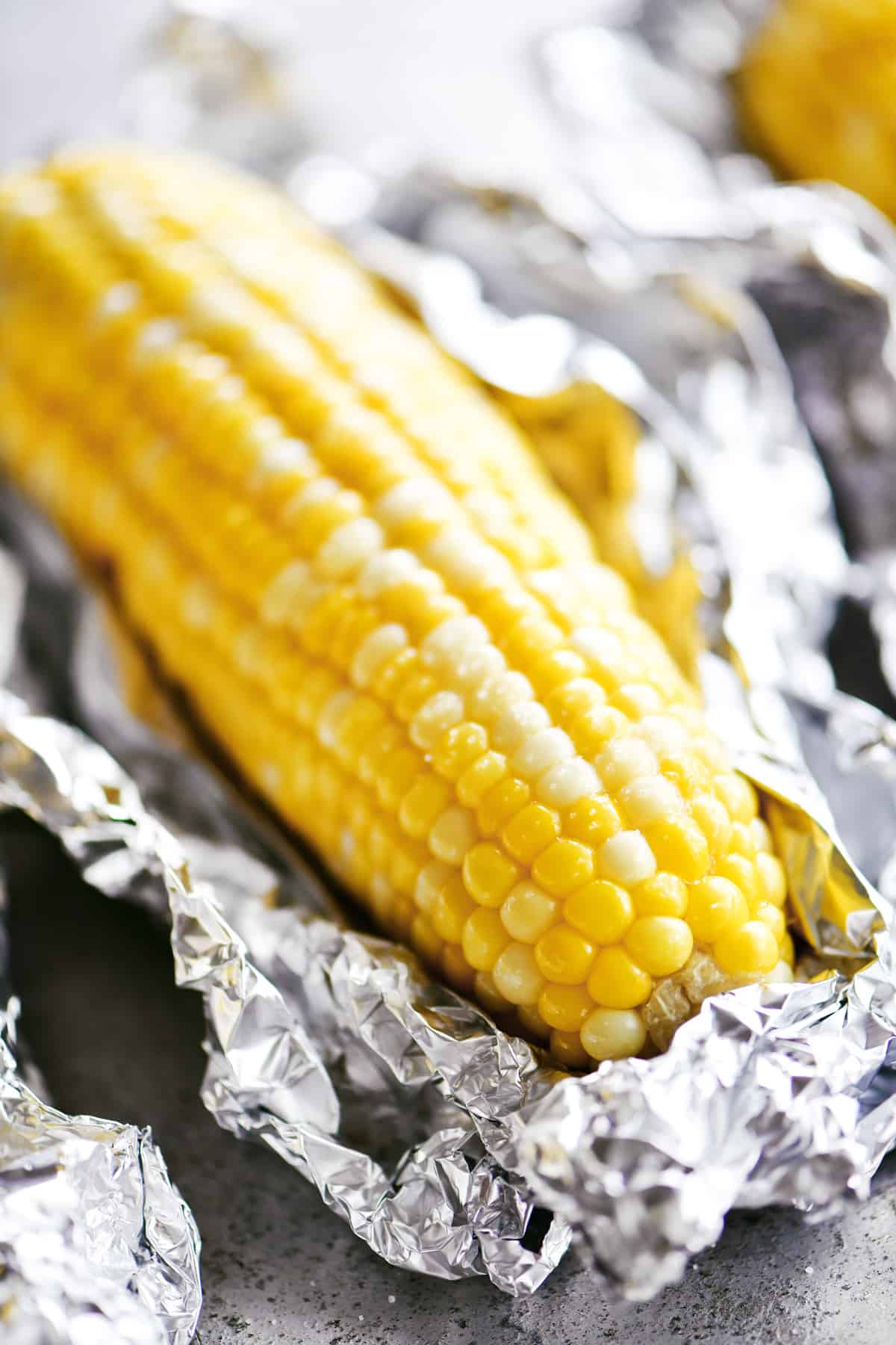 foil wrapped corn on the cob oven roasted