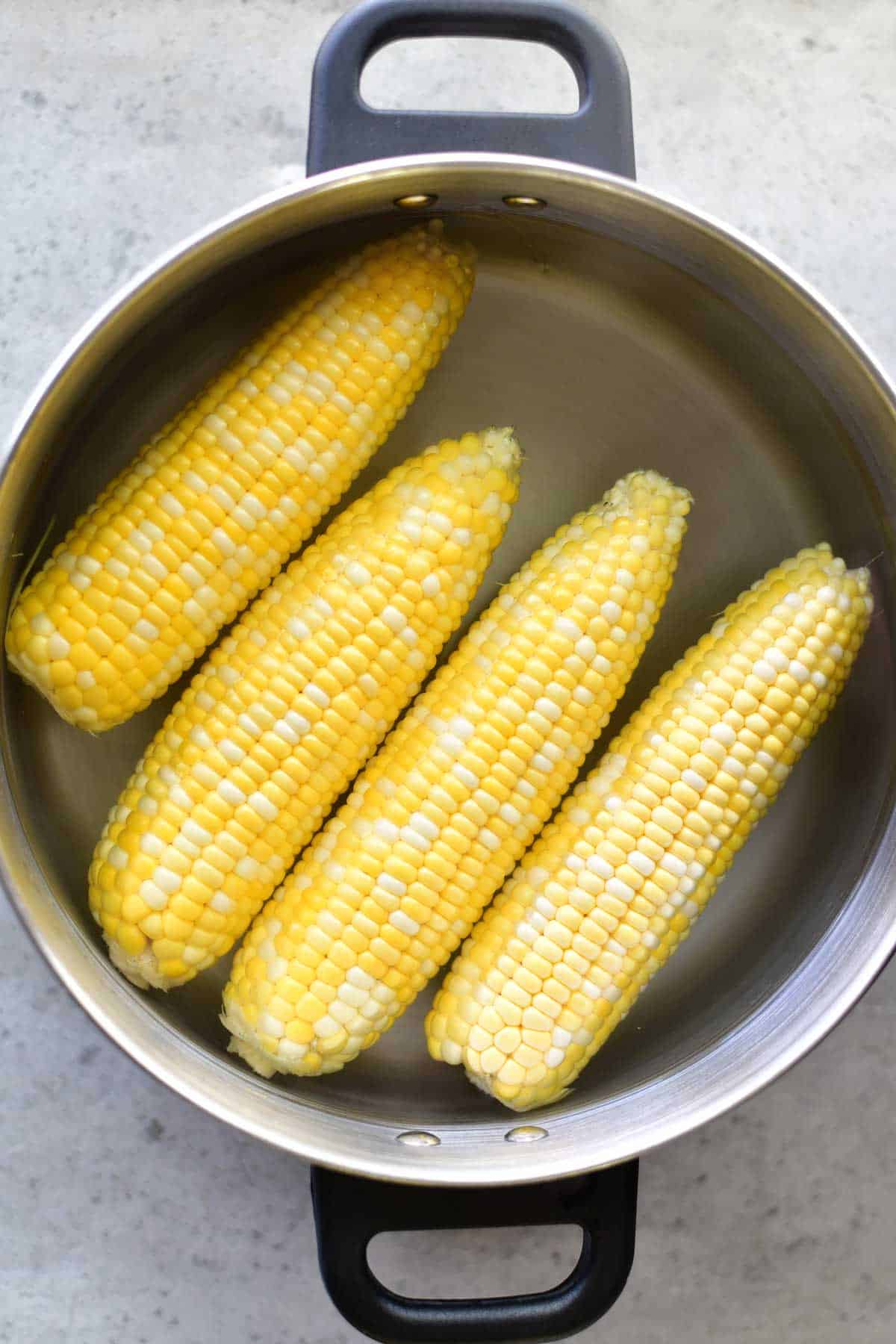Boiled Corn On The Cob - The Gunny Sack