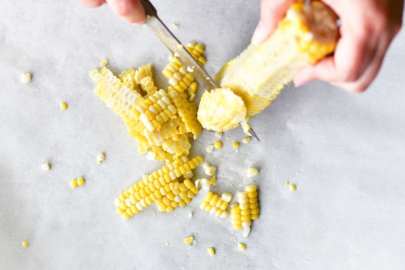 leftover boiled corn on the cob