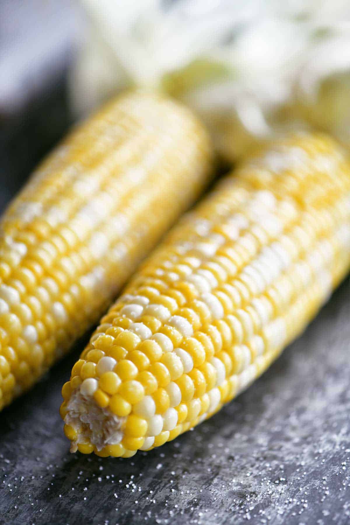 microwaving corn on the cob