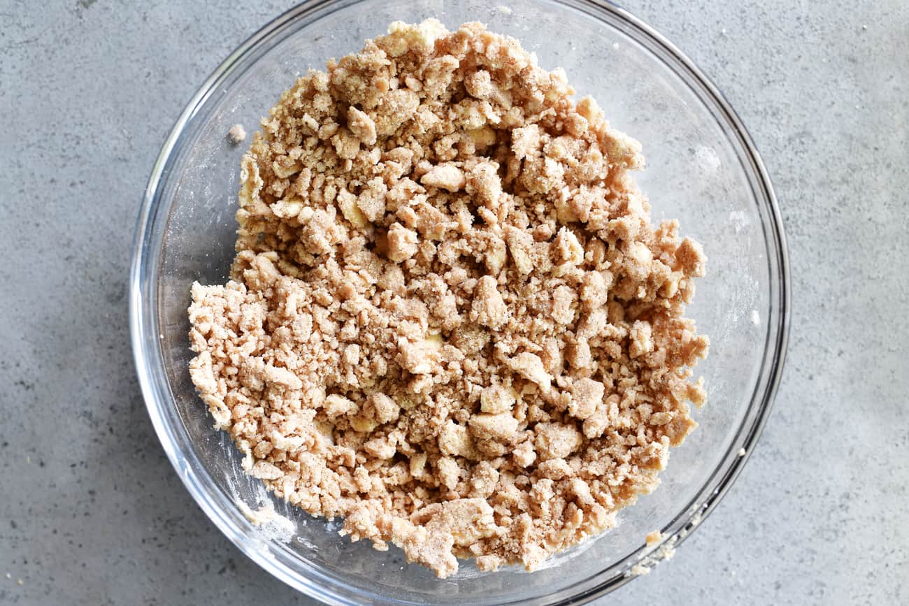 crumb topping for apple cinnamon french toast casserole