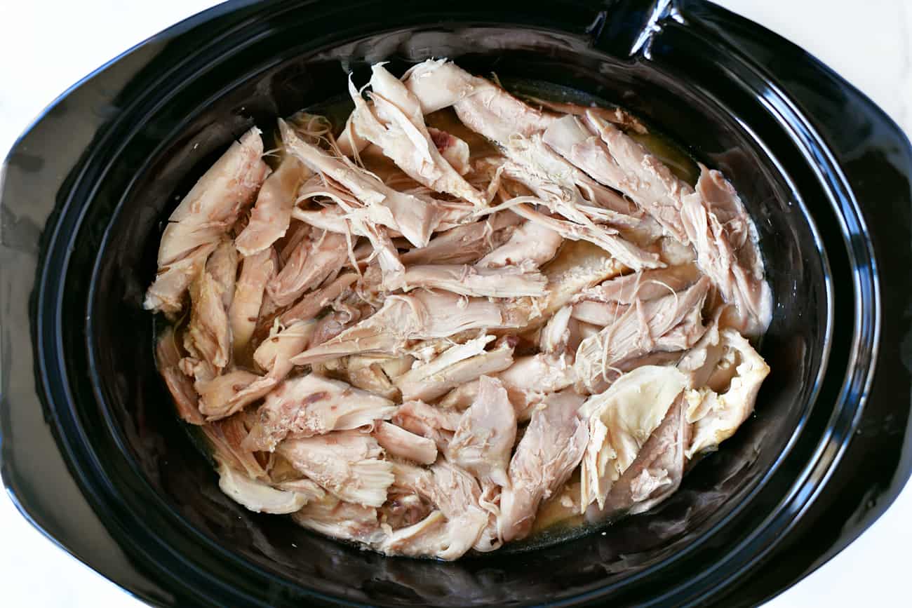 roasted turkey in a crockpot