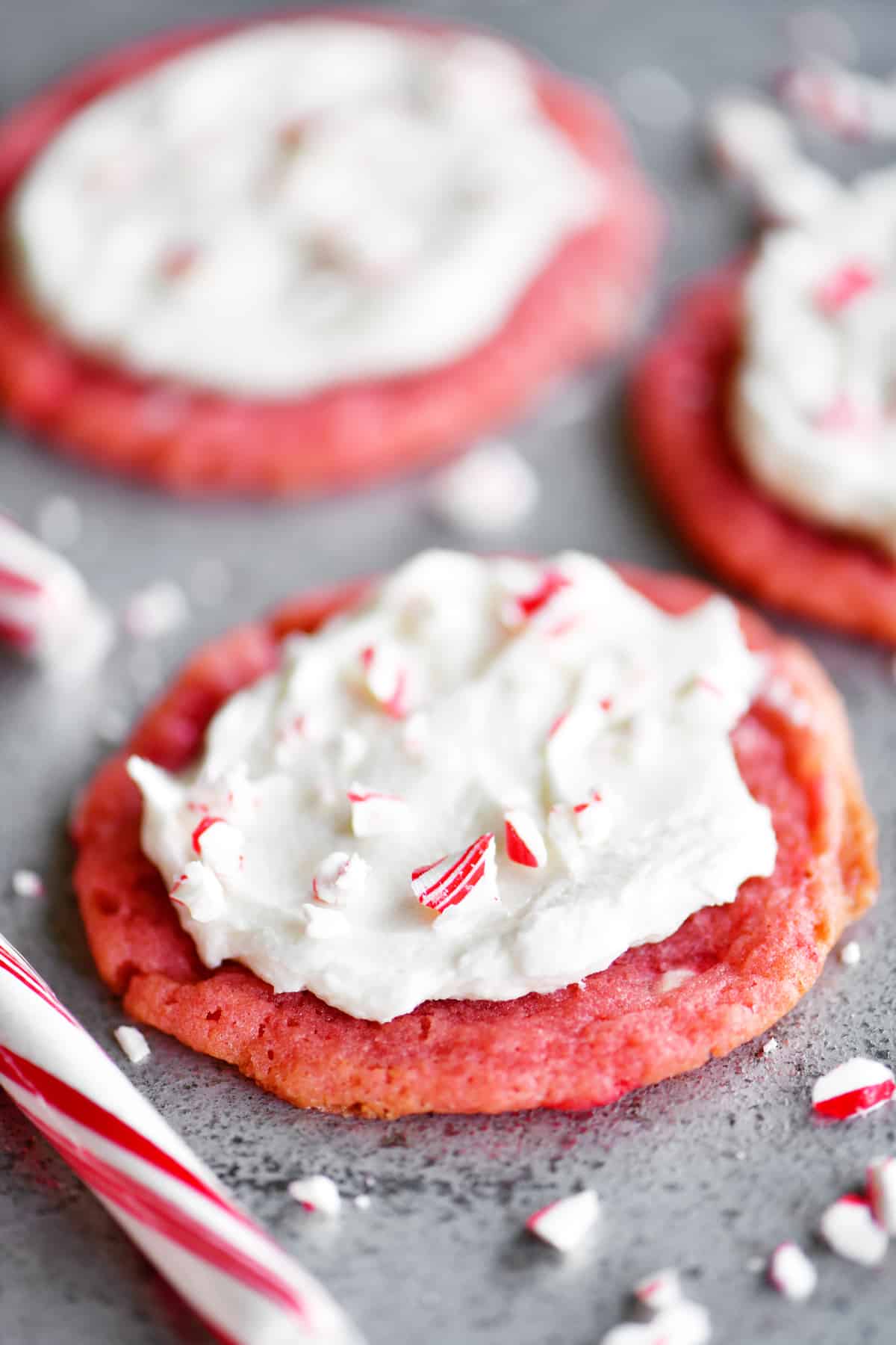 candy cane peppermint cookies
