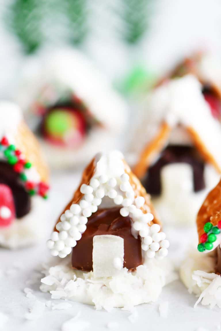 DIY Mini Candy Color House Christmas Gift Birthday Gift