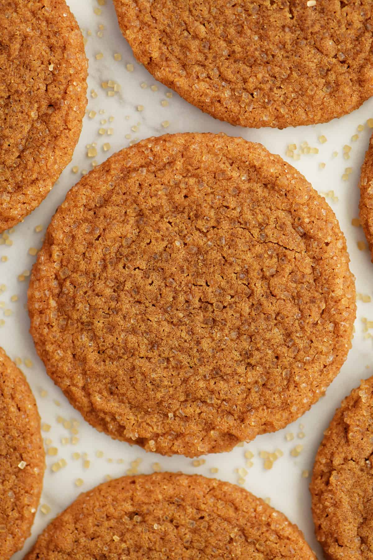 baked molasses cookies