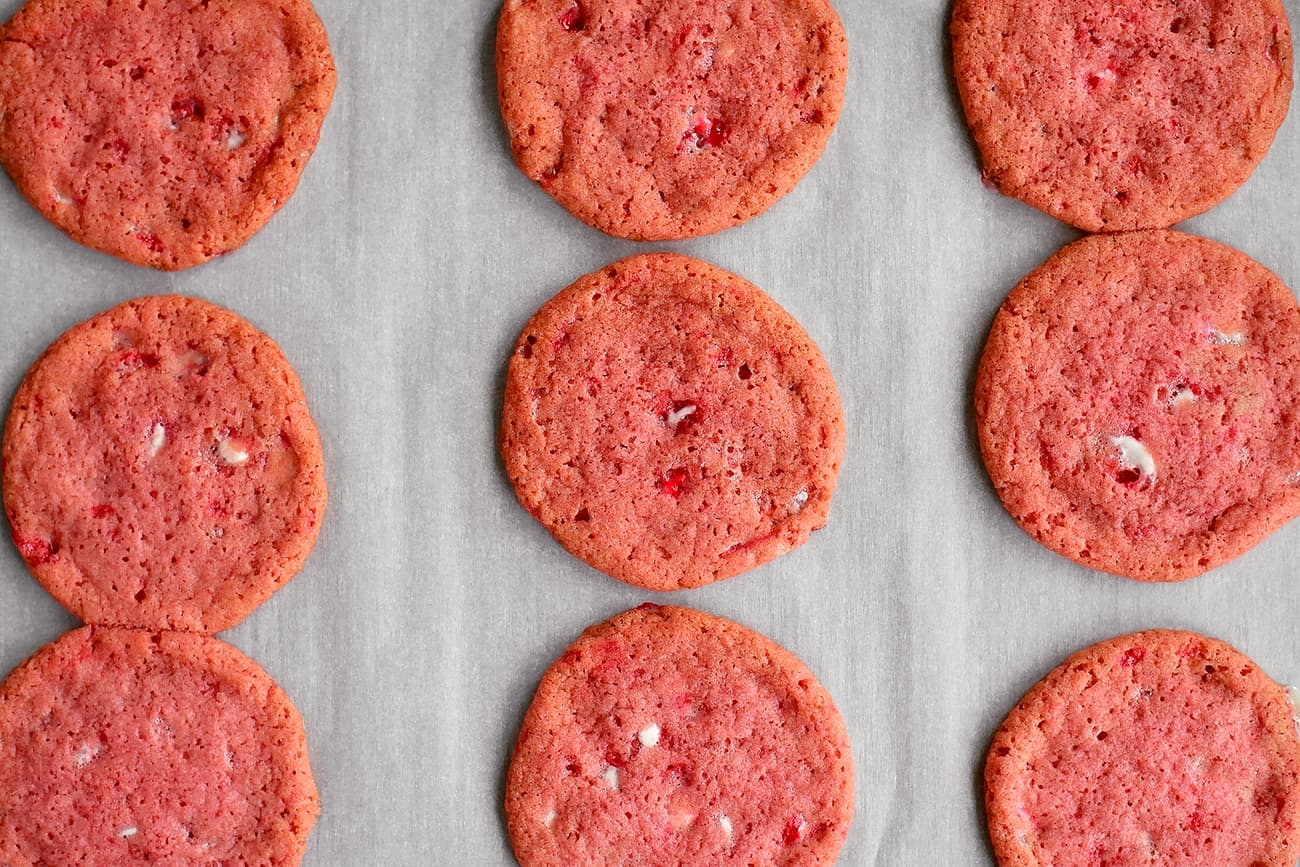 baked peppermint cookies