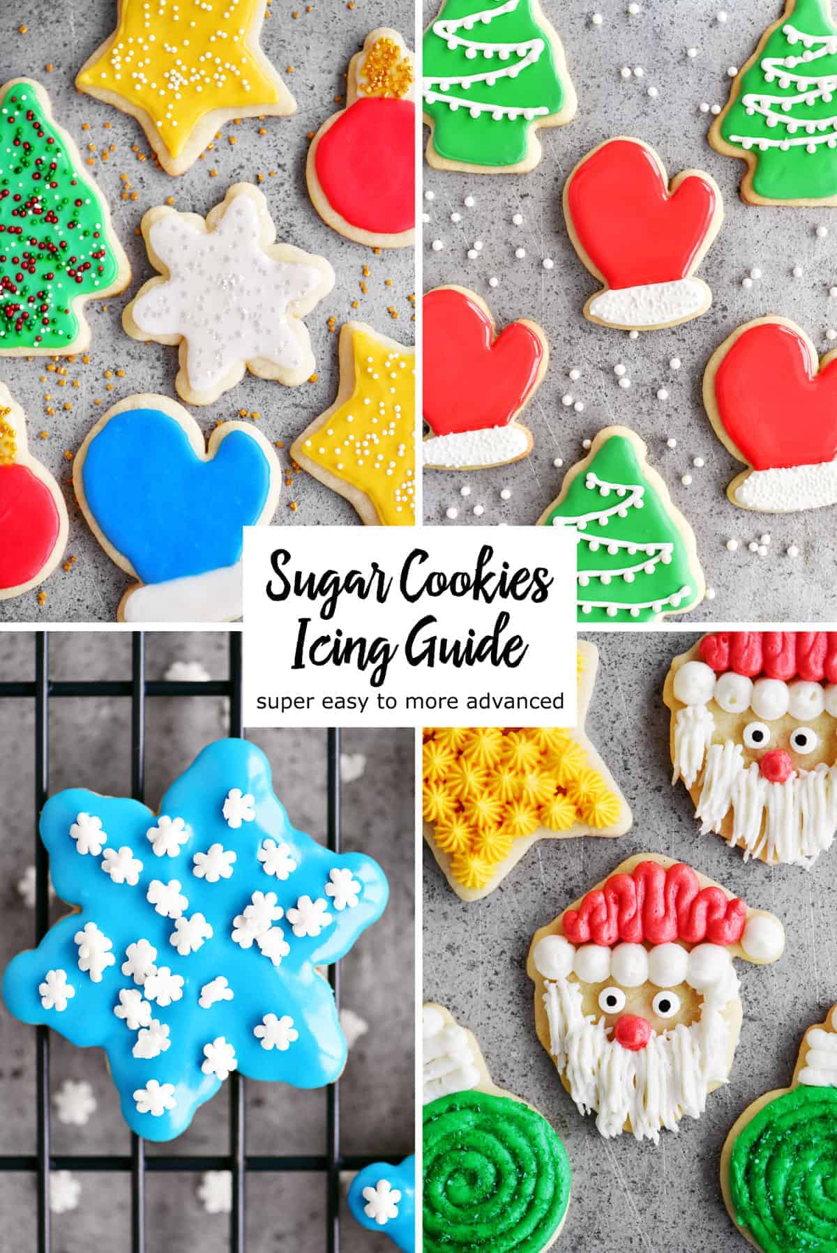 saltar exposición objetivo Sugar Cookies Icing Guide - The Gunny Sack