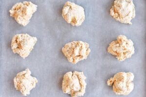 unbaked biscuits