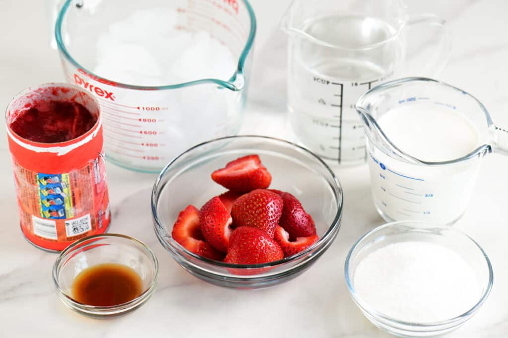 strawberry whip ingredients