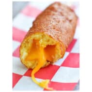 Fried Cheese on a Stick