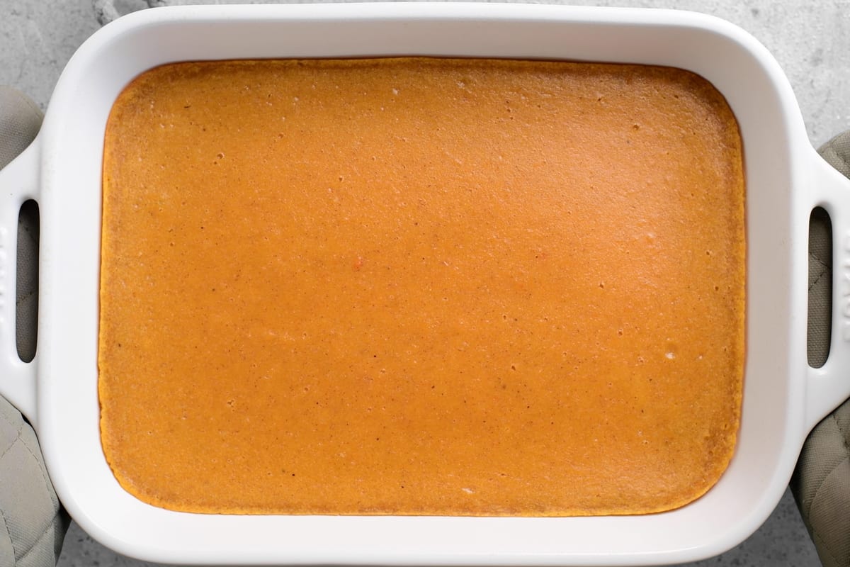 sweet potatoes in a serving dish
