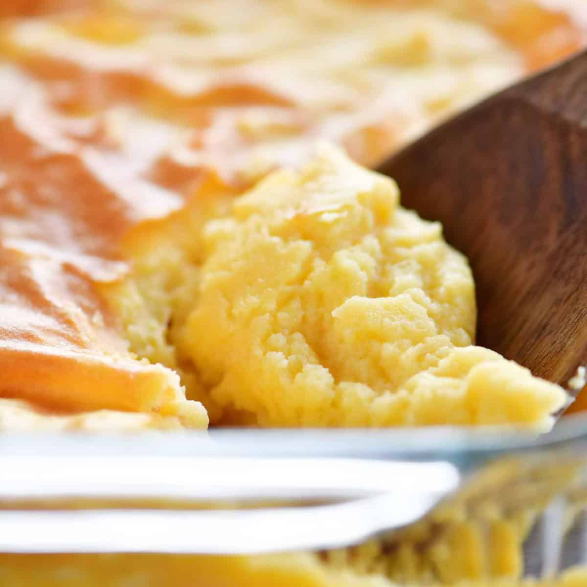 baked mashed potatoes scoop.