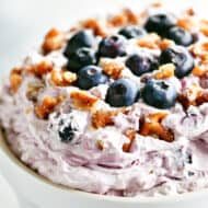 Blueberry Pretzel Salad
