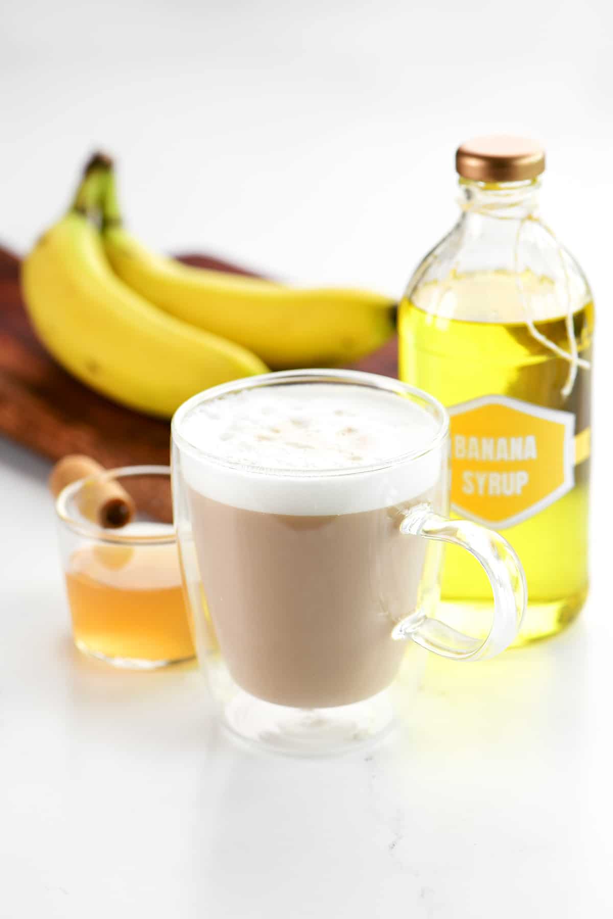 A banana latte.