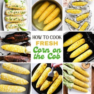 How to cook fresh corn on the cob.