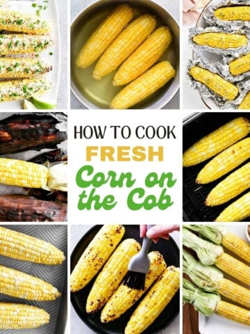 How to cook fresh corn on the cob.