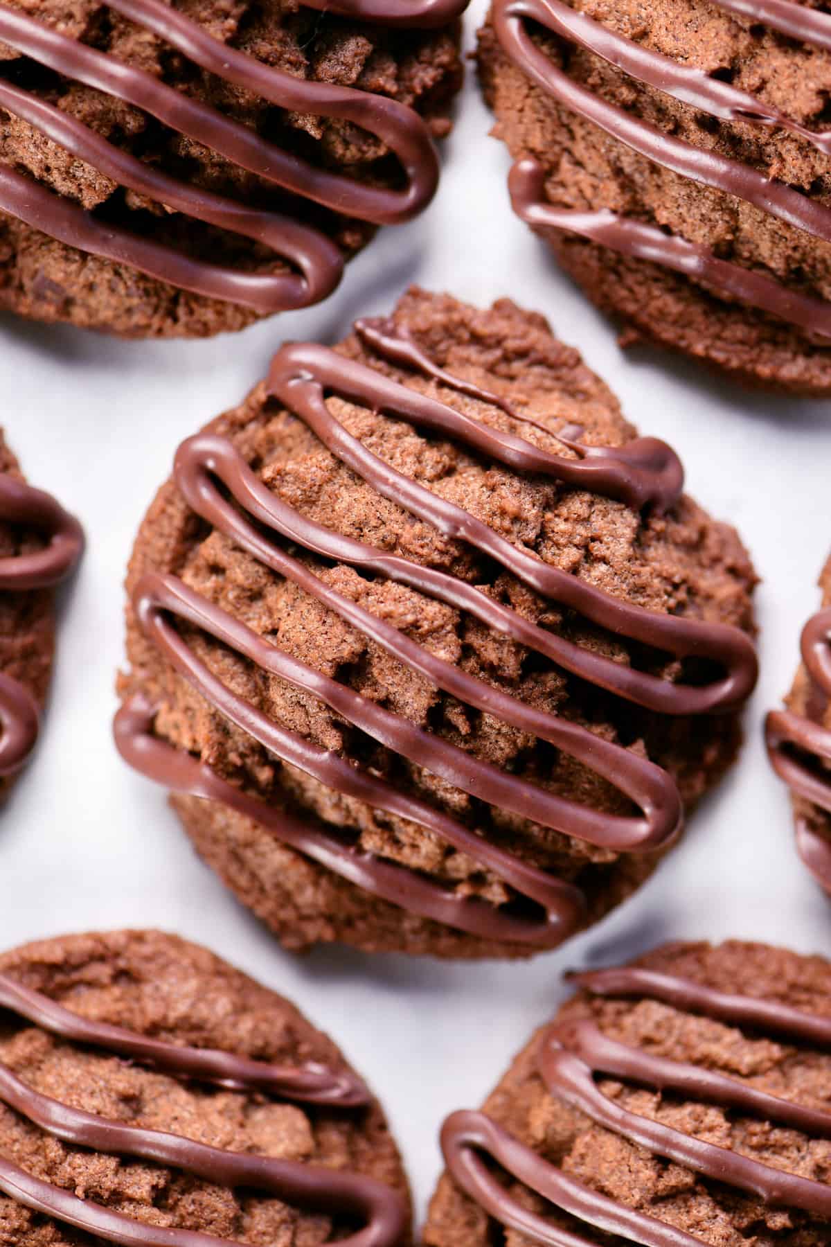Triple chocolate cookies.