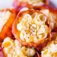 Bacon Mac and Cheese Bites