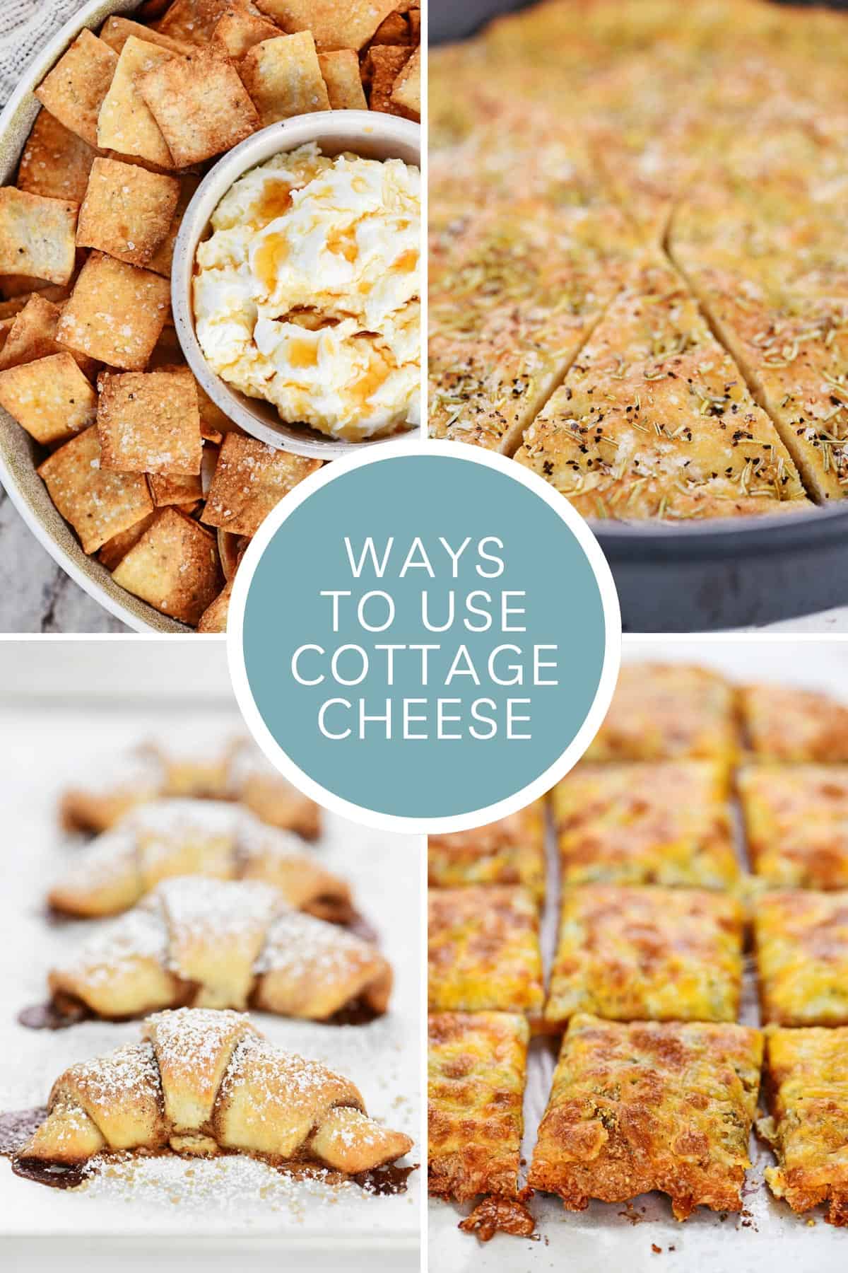 Ways to use cottage cheese.