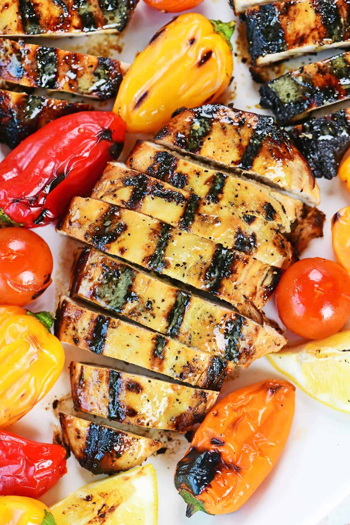 Greek chicken marinade grilled chicken.